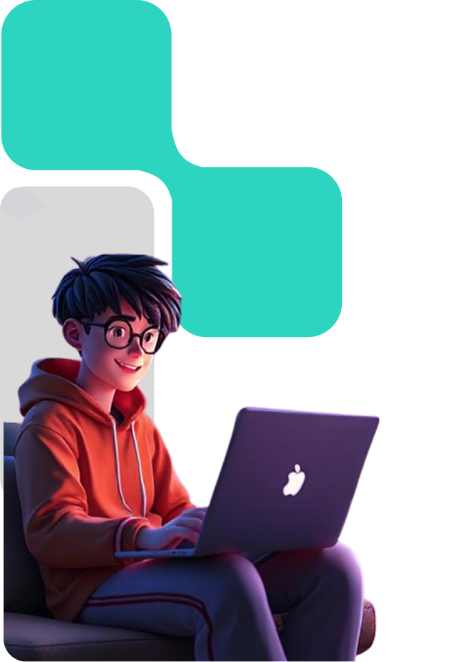 Person using digital apps